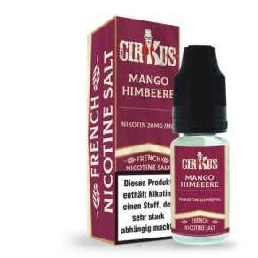 Mango Himbeere Nikotinsalz Liquid Authentic CirKus