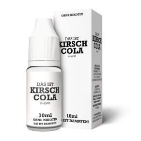 Kirsch Cola Liquid Das ist Dampfen