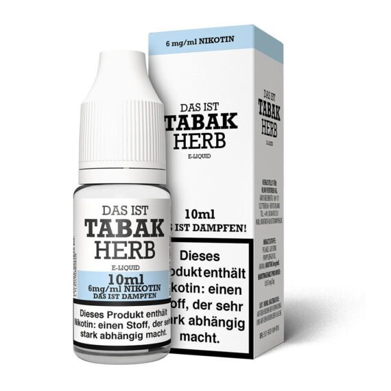 Tabak Herb Liquid Das ist Dampfen